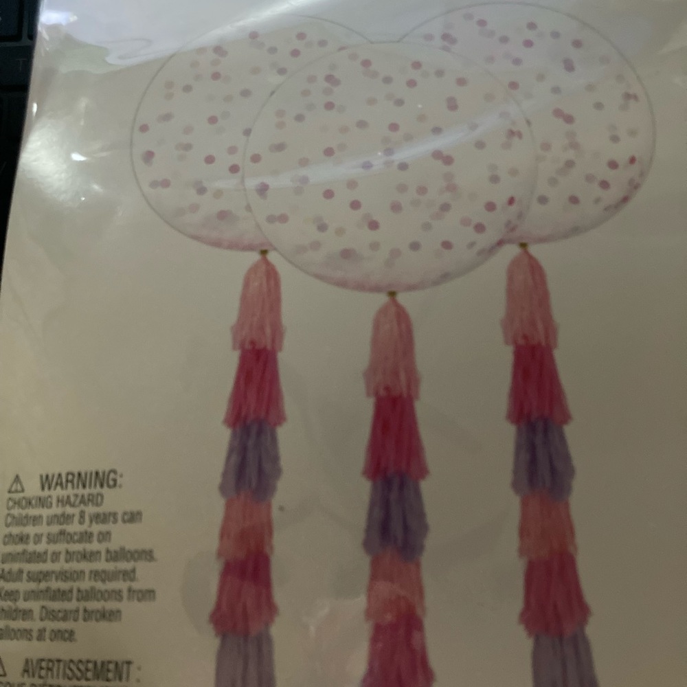 Jumbo Balloons set of 3 kit